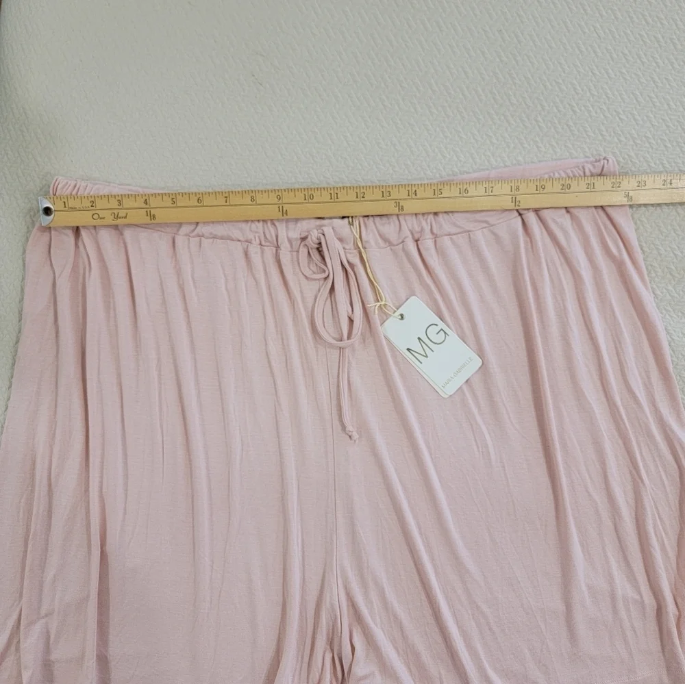 NEW Maria Gabrielle Women's Pink Sleep Shorts Size 3X Nightwear